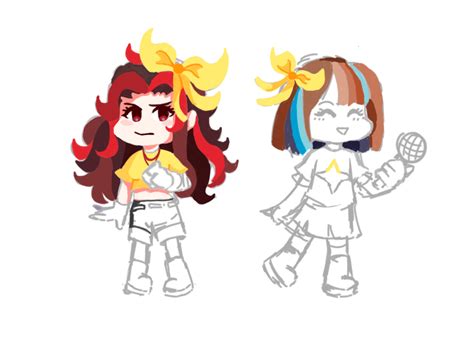 Image result for FNF Drawing Mod Icon Luna Draws