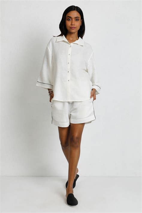 SHIRO KURO BUTTON DOWN SHIRT – Originate.in