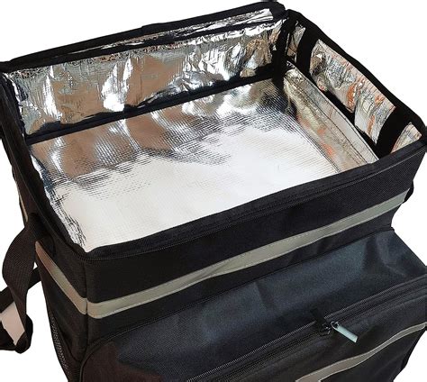 Buy Food Delivery Backpack, Insulated Hot Thermal Pizza Bag for Uber ...
