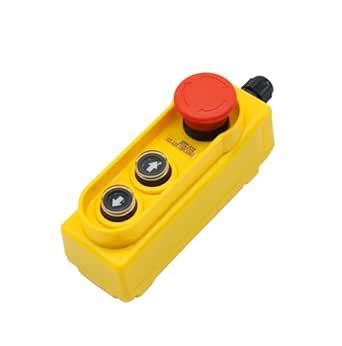 ROUPWKWO COP-21H rain Proof Lifting Button Box Emergency Stop Button ...