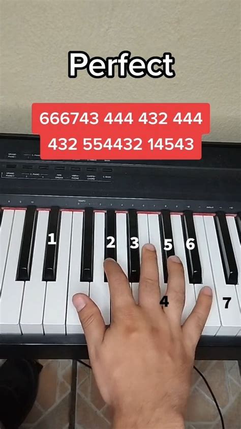 Image result for Perfect Ed Sheeran Easy Piano Tutorial