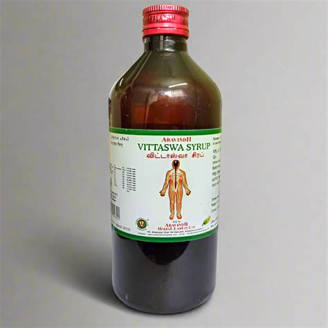 Aravinth Herbals | Vittaswa Syrup 400ml – Jothi Herbals