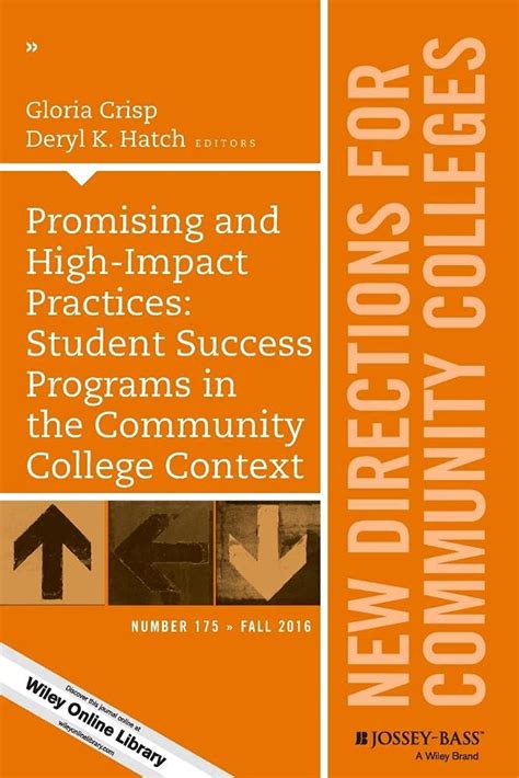Buy Promising and High-Impact Practices: Student Success Programs in ...