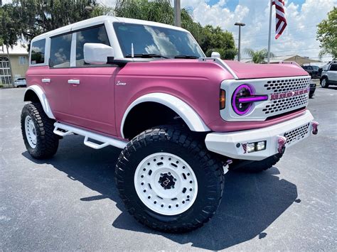 Custom Ford Bronco Is So Pink It’ll Make Barbie Trade Her Jeep | Carscoops