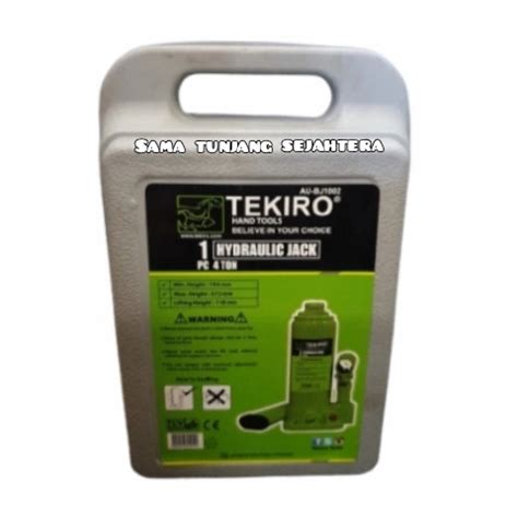 Jual TEKIRO DONGKRAK BOTOL 4 TON (HYDRAULIC BOTTLE JACK)-DONGKRAK MOBIL ...