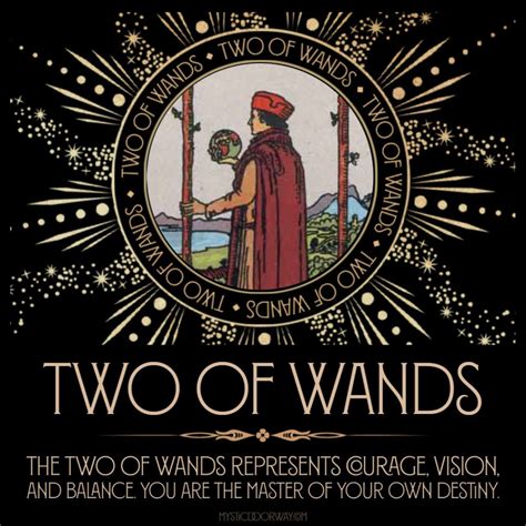 Two of Wands - Mystic Doorway