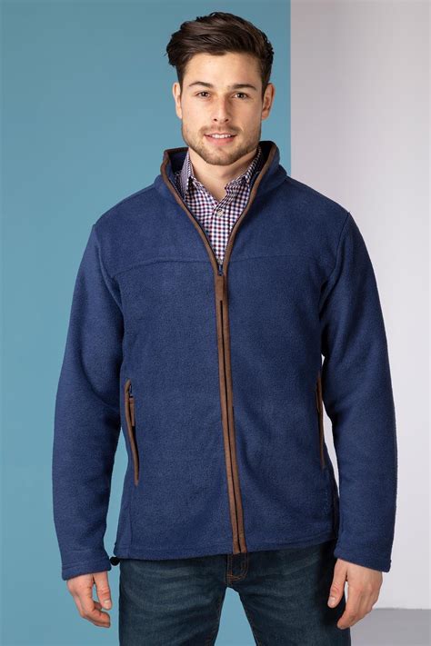 Mens Full Zip Fleece Jacket UK - Rydale