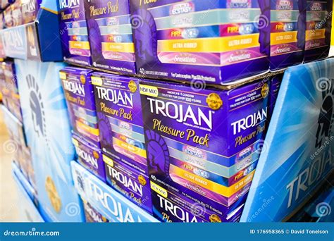 Trojan pack editorial image. Image of risk, adult, romance - 176958365