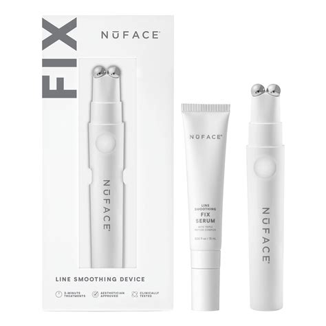 Nuface Fix Line Smoothing Starter Kit Fda Cleared Microcurrent Device ...