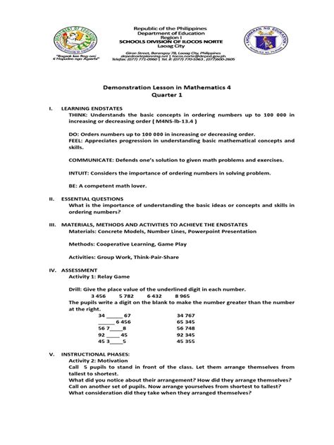 Image result for Tips for Math Demo Lesson