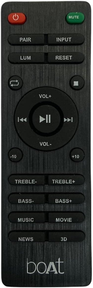 Buy Hybite Remote Compatible with Boat Soundbar Home Theater System ...