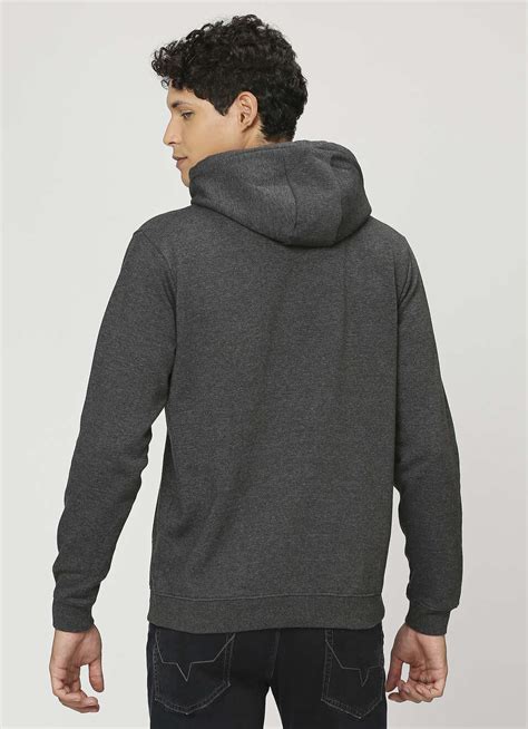 Fleece Full Sleeve Hoodie Sweatshirt | Pepe Jeans India