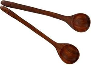 Ateer Wooden Spoons & Spatulas with Long Handle for Cooking & Nonstick ...
