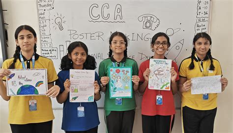 CCA NATIONAL SCIENCE DAY POSTER MAKING - GRADE VIII