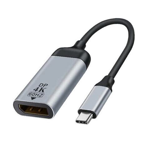 TECPHILE – DP to Type-C 4K@60Hz Portable Converter | Concept Kart