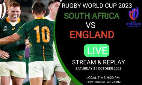 Springboks Vs England Rugby World Cup 2023 Semifinal Live St