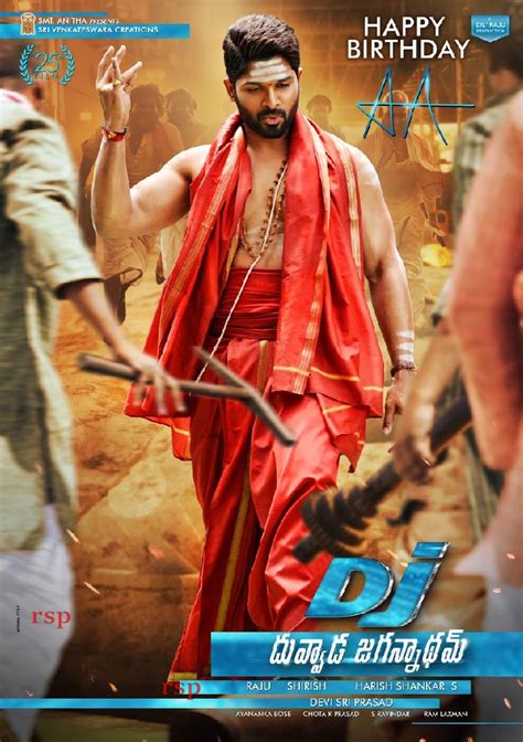 Allu Arjun Birthday Wishes Poster - rspnetwork.in