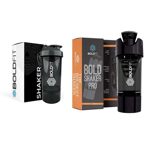 Boldfit Smart Shaker Bottles For BCAA, Pre-Post Workout Supplement ...