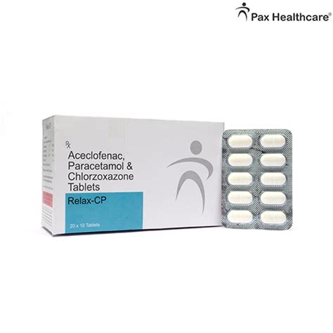 RELAX-CP Tablets Pax Healthcare