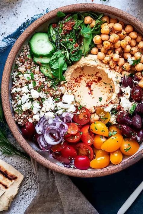 Mediterranean Bowl - Healthy, Quick Recipe - Recipe by Katherine
