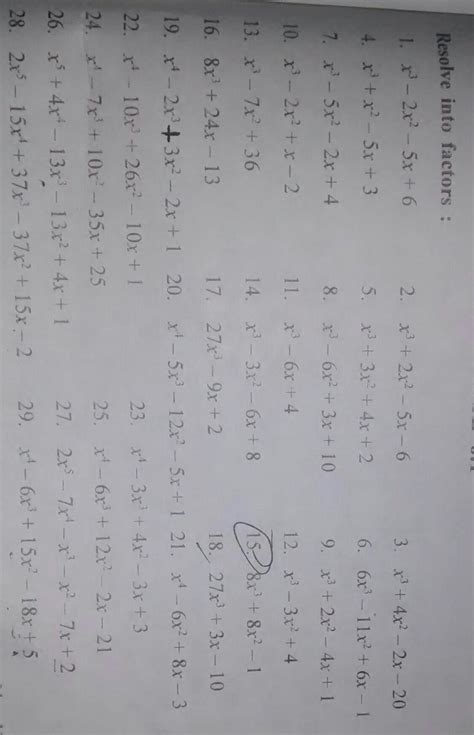 questions related to algebraic identities at least 20 questions two ...