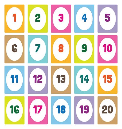 Number Flashcards 1 30 - 10 Free PDF Printables | Printablee