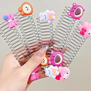 COZMAX Stretchable Invisible Hair Clips Creaseless Hair Clip,Zig Zag ...
