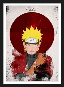 Naruto Uzumaki x Toad Sage Mode | Naruto Frames & Posters | Anime Paper ...