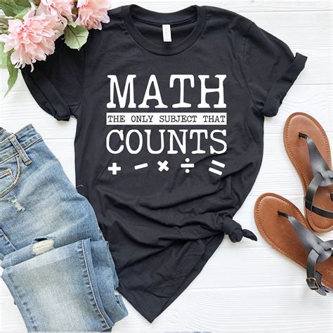 Math teacher shirts – Artofit