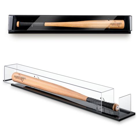 Amazon.com: Silipull Baseball Bat Display Case Wall Mounted Tabletop ...