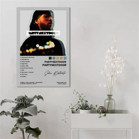 HEMTIK PartyNextDoor Poster Album Cover Poster India | Ubuy