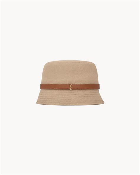 CASSANDRE bucket hat in canvas | Saint Laurent | YSL US