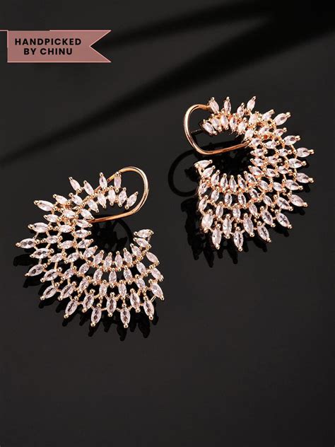 Rubans Offers Finest Quality Earrings Collection Online.