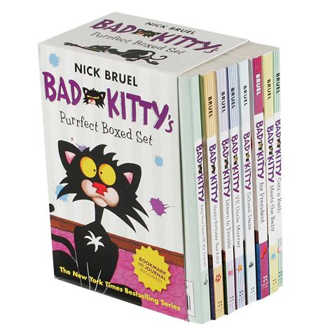 Amazon.com: Bad Kitty's Complete Purrfect Boxed Set Seven Chapter Books ...