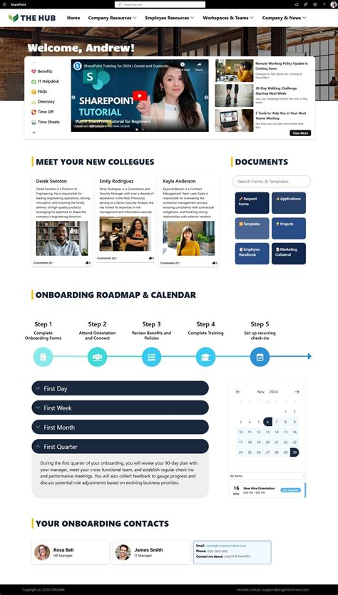 Image result for SharePoint Intranet Examples