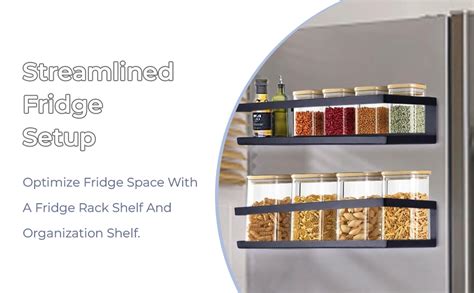 Buy Zsigns 2 Pack Magnetic Spice Rack For Refrigerator,Spice Storage ...