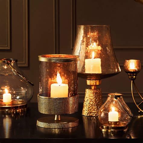 Buy Selena Metal Hurricane Candle Holder from Home Centre at just INR ...