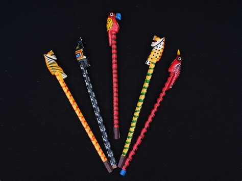 Set Of 5 Wooden Pencil For Kids – Sundari Silks