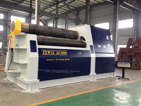 CNC 4 Roller Plate Rolling Machine Double Pinch Bending Rolls Hydraulic ...