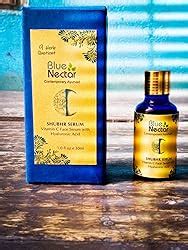 Blue Nectar Plant Based Vitamin C Face Serum for Glowing Skin | 100% ...