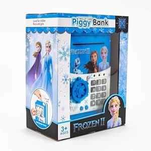CHANCHAL GIGGLES Frozen Money Box Small Trolley Bag Piggy Bank ATM ...