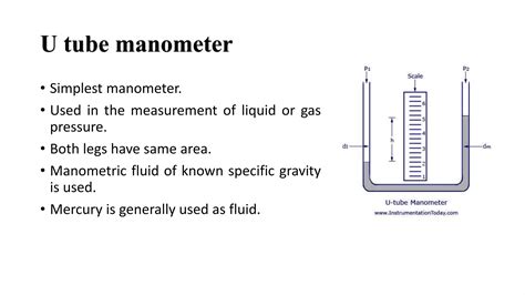 Types of manometers | PPTX