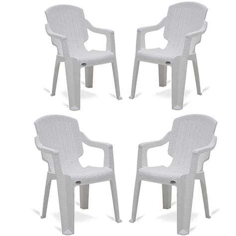 SkyGlamour Supreme Mark Designer Relax ArmPlastic Chair for Home ...