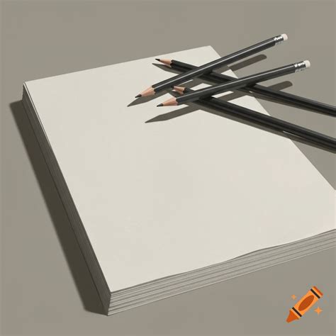 Paper and pencil on Craiyon