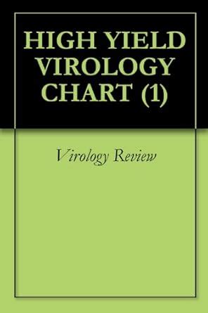 HIGH YIELD VIROLOGY CHART (1) eBook : Review, Virology: Amazon.in: Books