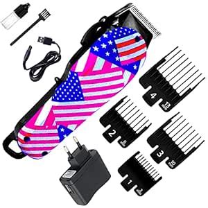 New Powerful Professional Electric Rechargeable Men Beard Trimmer 3/6 ...