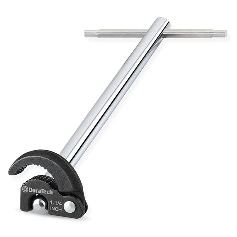 DURATECH 11" Basin Wrench, Sink Wrench, Adjustable Tap Nut Spanner ...