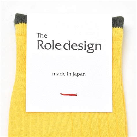 The Role design ザロールデザイン バイカラーリブソックス ピギー BICOLOR RIB SOCKS WOMENS RLD ...
