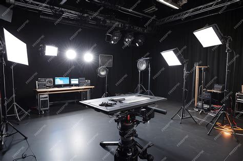 Premium Photo | Life s a Stage Part 3 TV Production studio