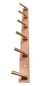 DOCOSS - Brass Big Antique Flute 6 pin for Keys Hanger Hook,Wall Key ...
